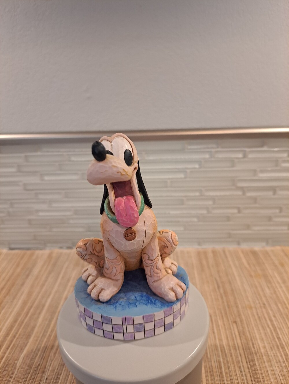 This Jim Shore Disney Pluto "Loyal Pluto" Figure #4009256